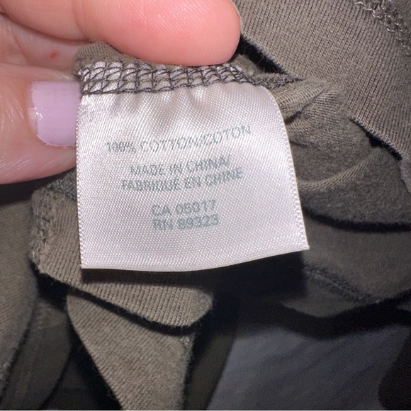 Roots Canada Athletic 1973 Thermal Mens Pullover Size XL Olive Green Beaver Logo - Picture 9 of 10